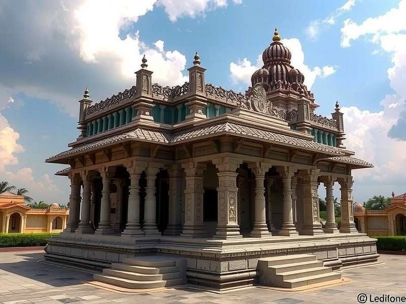 Belur Temple Jigsaw Challenge Game Interface Belur Temple Jigsaw Challenge Main Screen